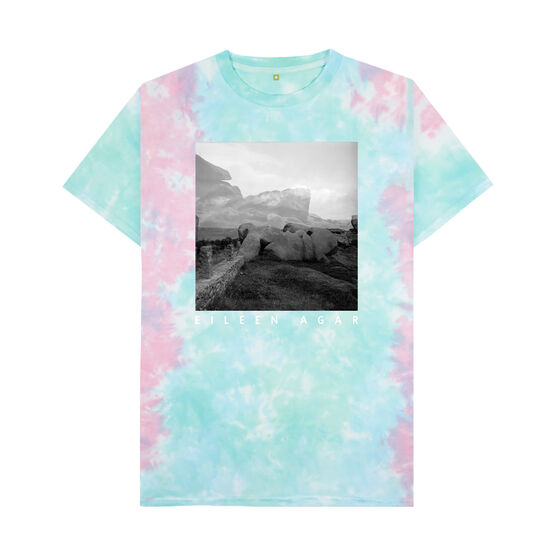 Eileen Agar: Rocks in Ploumanach tie-dye t-shirt